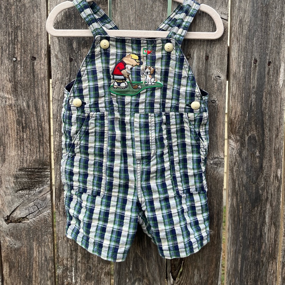 Vintage B.L.T kids Golf Shortalls